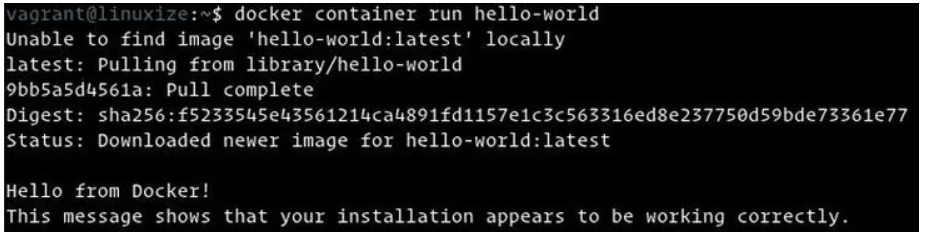 Docker Hello World