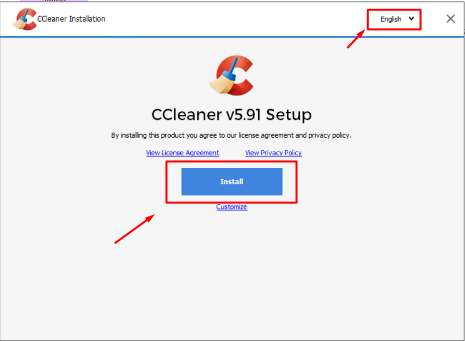 Figure 2 of Instructions on how to use CCleaner to clean your computer effectively