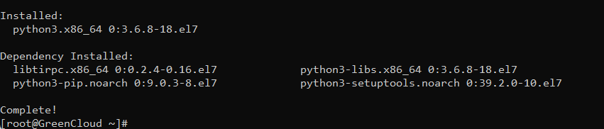 Install Python 3 and set defaults on Centos 7
