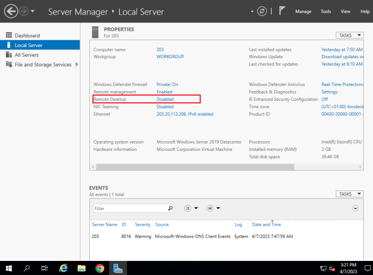 How To Enable Remote Desktop Protocol (RDP) On Windows Server 2019,2022 ...