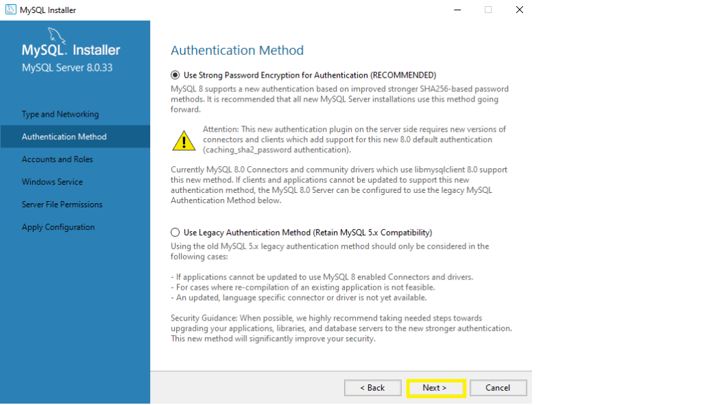 How to install MySQL on Windows Servers 2022 - GreenCloud Documentation