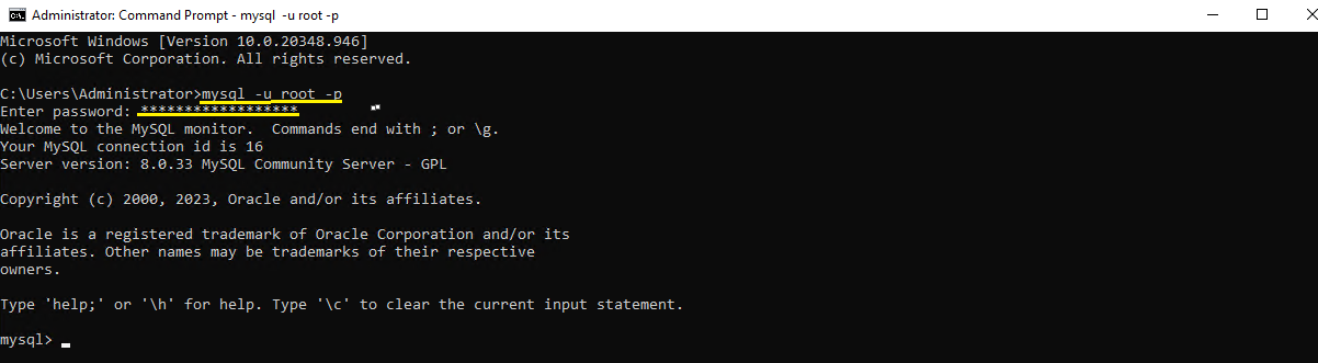 How to install MySQL on Windows Servers 2022 - GreenCloud Documentation