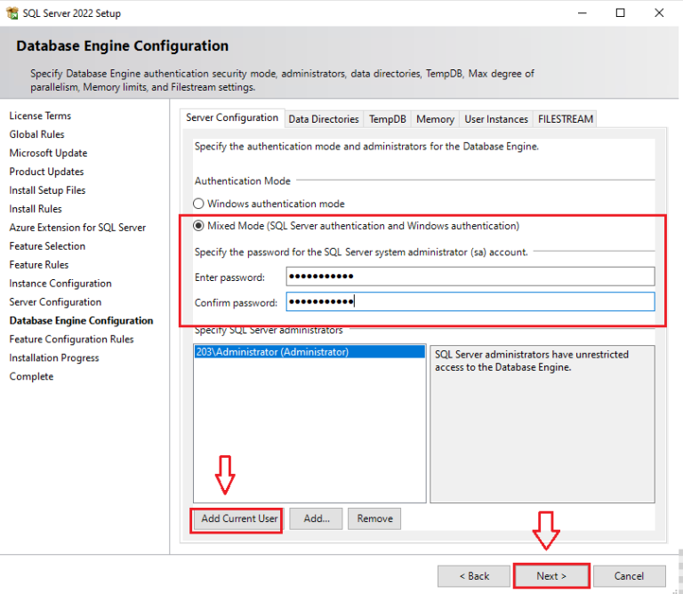 How to install SQL Server 2022 Express on Windows Server - GreenCloud ...