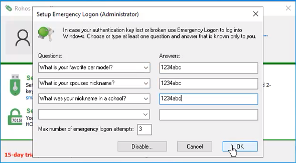 Image showing how to enroll the Google Authenticator app for Remote Desktop MFA logins