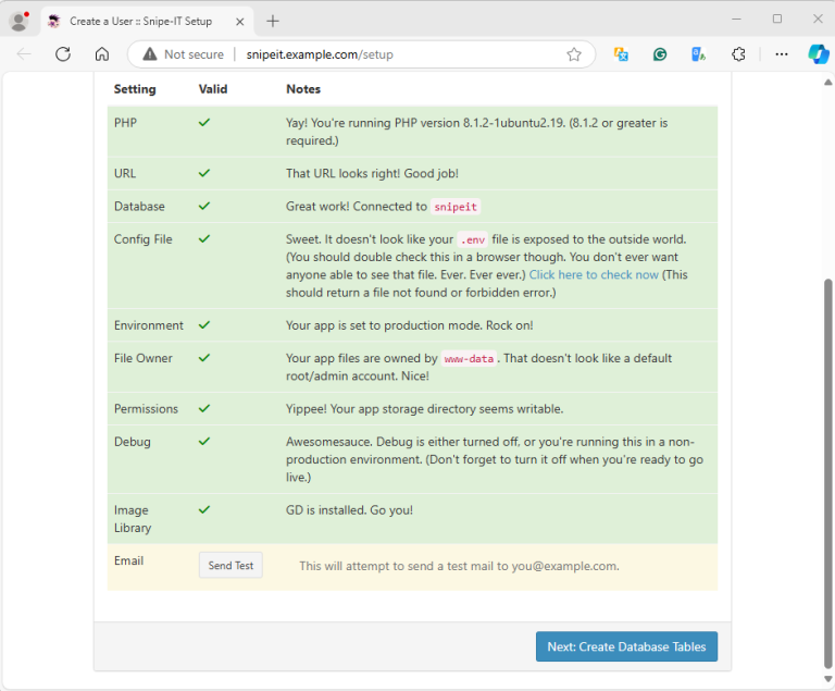 Snipeit App Ios How to Install Snipe-IT on Ubuntu 24.04 - GreenCloud Documentation