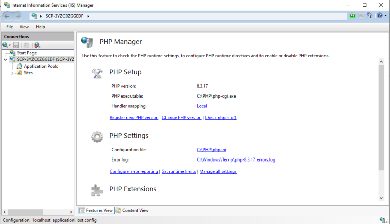 How to Install PHP with IIS on Windows Server - GreenCloud Documentation