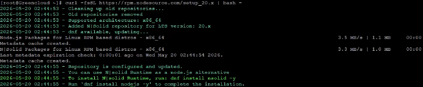 How to Install MeshCentral on AlmaLinux 9 - GreenCloud Documentation